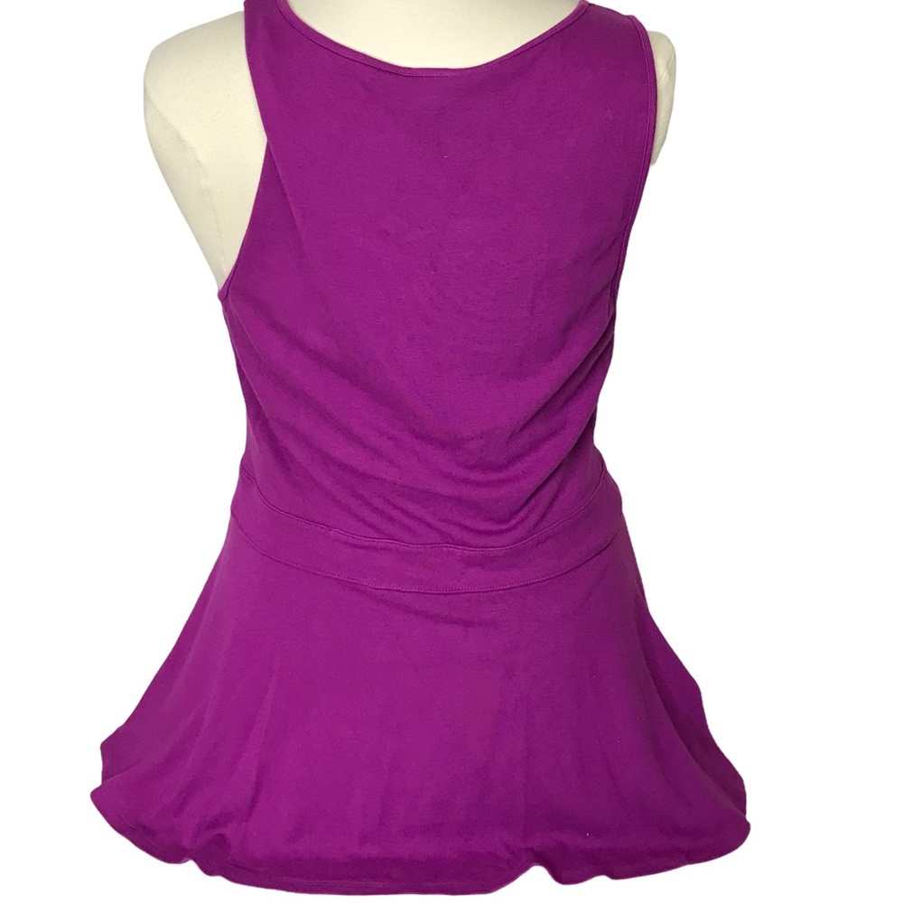 Torrid Purple Sleeveless Fit &Flare Plus Sz Top Sz2 (2x) - Picture 2 of 5
